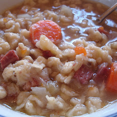 Beef and Cabbage Soup  a La  Shoneys