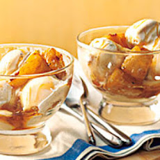 Brown Sugar-Pineapple Sundaes