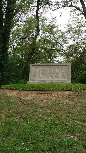 Overton Park Stone Marker