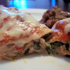 Oven-Baked Turkey-Spinach Enchiladas Extraordinaire