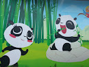 Kai Kai and Jia Jia Mural