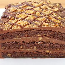Amazing Chocolate and Peanut Butter Cake