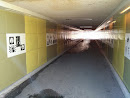 Art Filled Tunnel