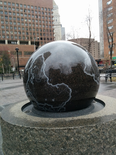 Marble Globe of Earth