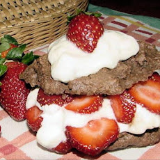 Cocoa-Berry Shortcakes