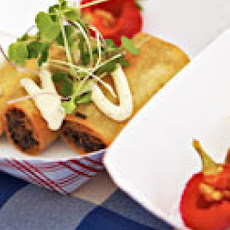 Chicken Adobo Lumpias