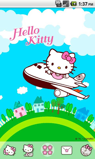Hello Kitty Airplane Theme