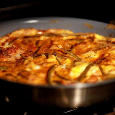Cauliflower, Green Beans, and Tomato Frittata