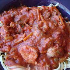Italian Gravy W/ Chicken and Sausage