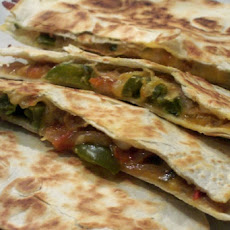 Pickled Onion and Monterey Jack Quesadillas