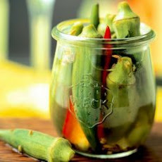 Spicy Pickled Okra Is The Perfect Compliment For Grilled Meat