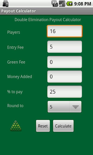 Tournament Payout Calculator