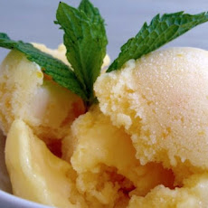 Creamy Mango Sorbet