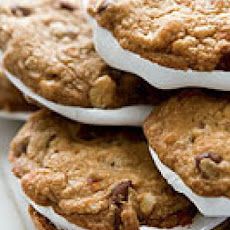 Rocky Road Cookie Sandwiches
