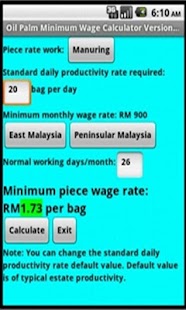 How to download Oil Palm Minimum Wage Cal lastet apk for bluestacks