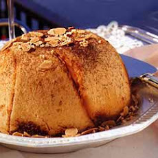 Dome Cake Filled with Chocolate and Nut Cream