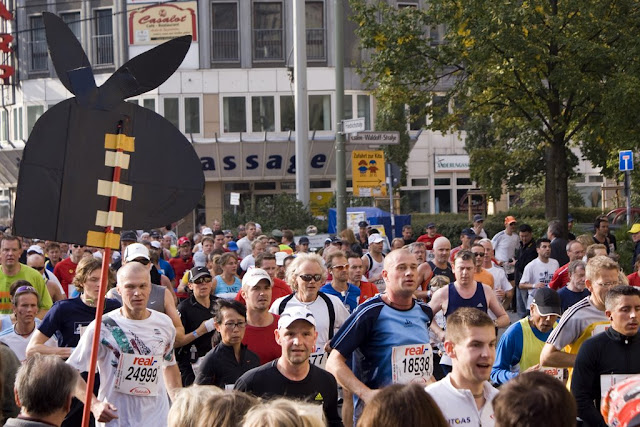 Crowd at Berlin Marathon