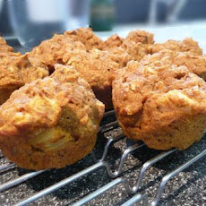 Pumpkin Apple Oat Muffins