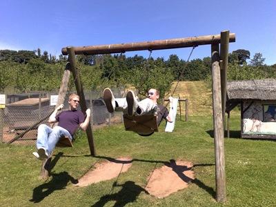 A bit of swinging action!