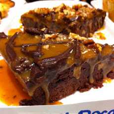 Caramel-Filled Brownies