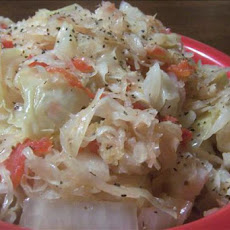 Cabbage and Sauerkraut for the Crock Pot