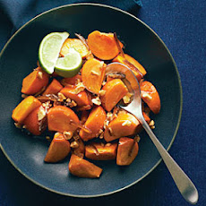 Persimmon Salad with Dates, Cashews, and Honey