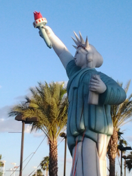 Inflatable Lady Liberty