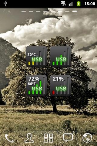battery-widget for android screenshot