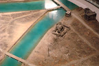A model of what Hiroshima looked like after the bombing - A-bomb dome building