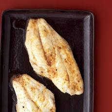 Broiled Snapper with Paprika Butter