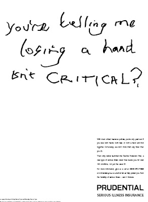 Prudential critical illness insurance ad