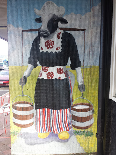 The Milk Maid Mural