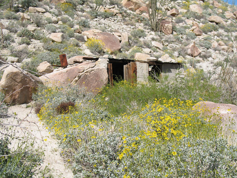Anza Borrego RockHouse Canyon old Cattlemen's LineHouse