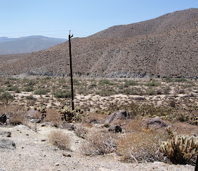 Current SDG&E ROW in Anza Borrego Desert State Park