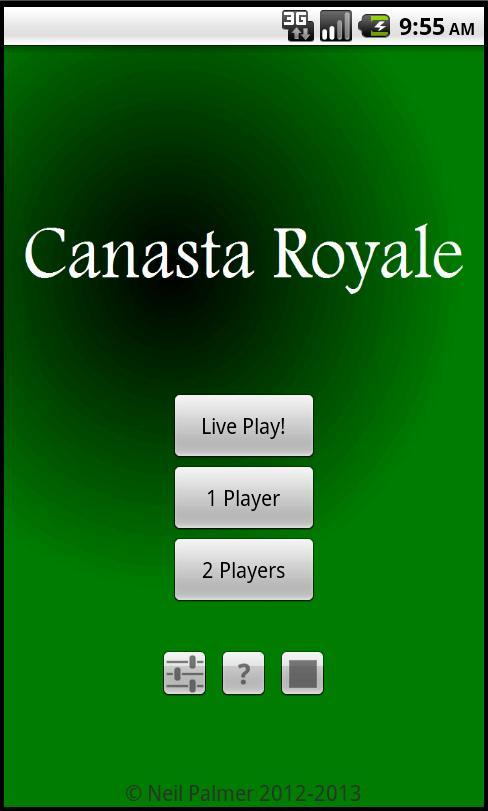 Android application Canasta Royale screenshort
