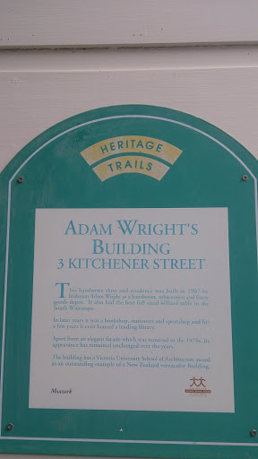 Adam Wrights Building - Heritage Trail 