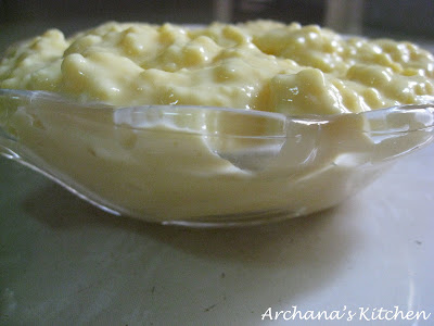 Custard Sauce