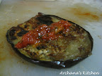 Eggplant feta rolls
