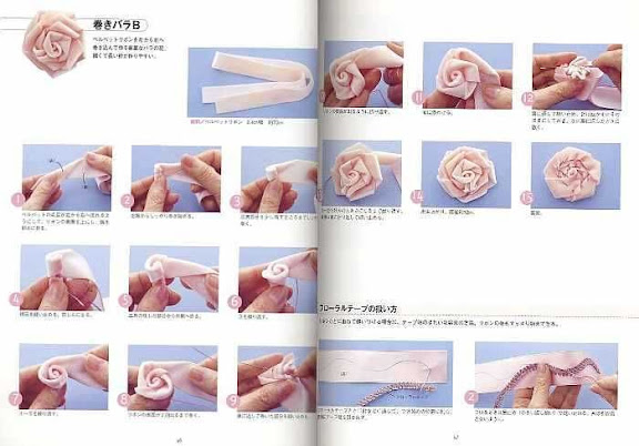 طرق صناعة انواع مختلفة من الورود 18