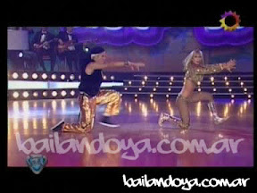 Jesica Cirio bailando hip hop