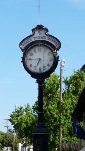 Page's Thieves Market Clock