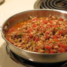 Spicy Black-Eyed Pea Skillet