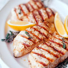 Grilled Striped Bass