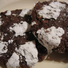 Black Forest Crinkle Cookies