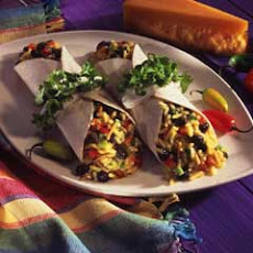 Mexican-style Rice & Bean Burritos