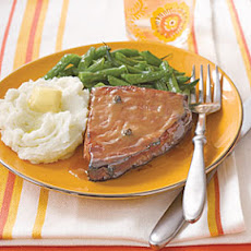 Ham Steaks with Honey-Mustard