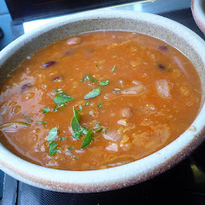 Fresh Tomato and Bean Soup