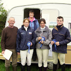 Ayr RC Team - 2nd in the Open - Angus McCara on Still Speedy, Kyrstin Fyfe on Kinnobi (not in picture), Kara Craig on Ned, Mandy McConechy on Im Posing