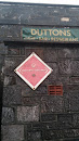 Duttons Cafe SW  Coast Path Marker