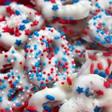White Chocolate Covered Pretzels
